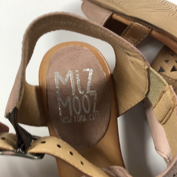 Miz Mooz leather heeled sandals 37 euro =6.5-7 USA - Picture 6 of 6
